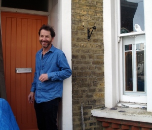 Rufus Knight Webb entering Lesley Hilling's house in Brixton 